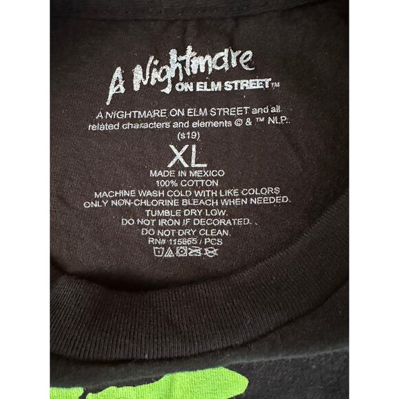 PCS A Nightmare on Elm Street Tee – XL – Freddy Krueger Horror Grail - EUC - Picture 4 of 5
